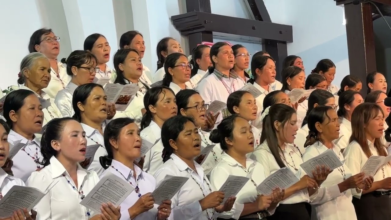Thánh ca 603 NGÀY CỨU CHÚA BƯỚC ĐẾN | Phụ nữ Lâm Hà
