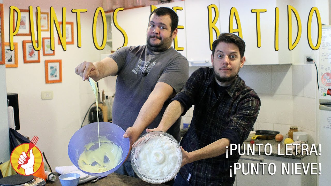 Aprendiendo Cómo hacer PUNTOS DE BATIDO | Tenedor Libre