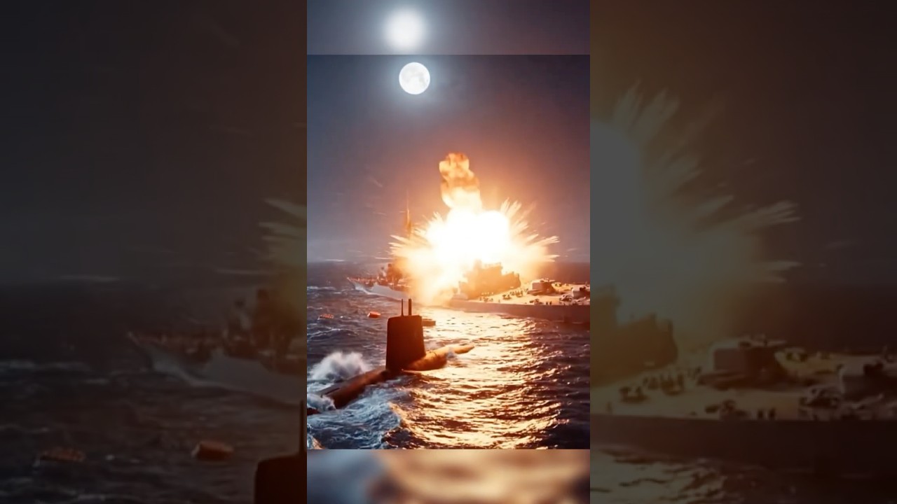 Operation Epic Fury: The Moment the IRIS Dena Went Down #usa #usnavy #war #military