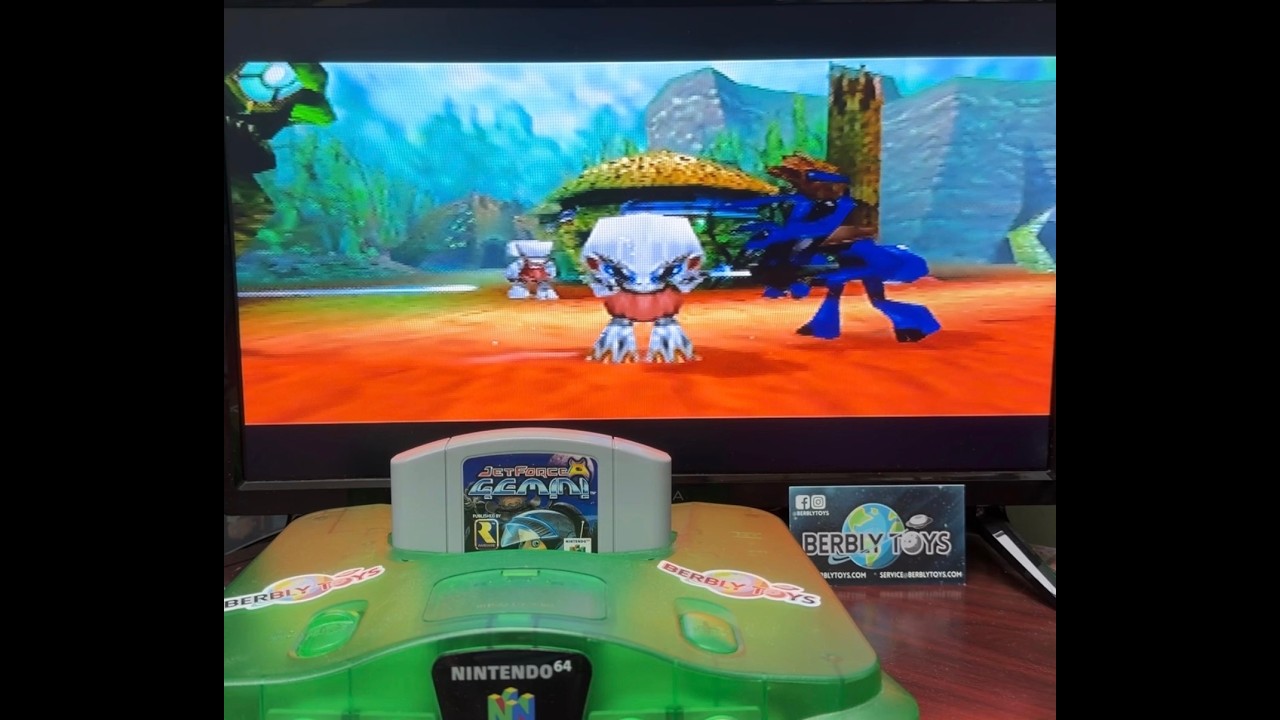 Jet Force Gemini (1999) Opening Cutscene Starting a New Game | Nintendo 64 (N64)