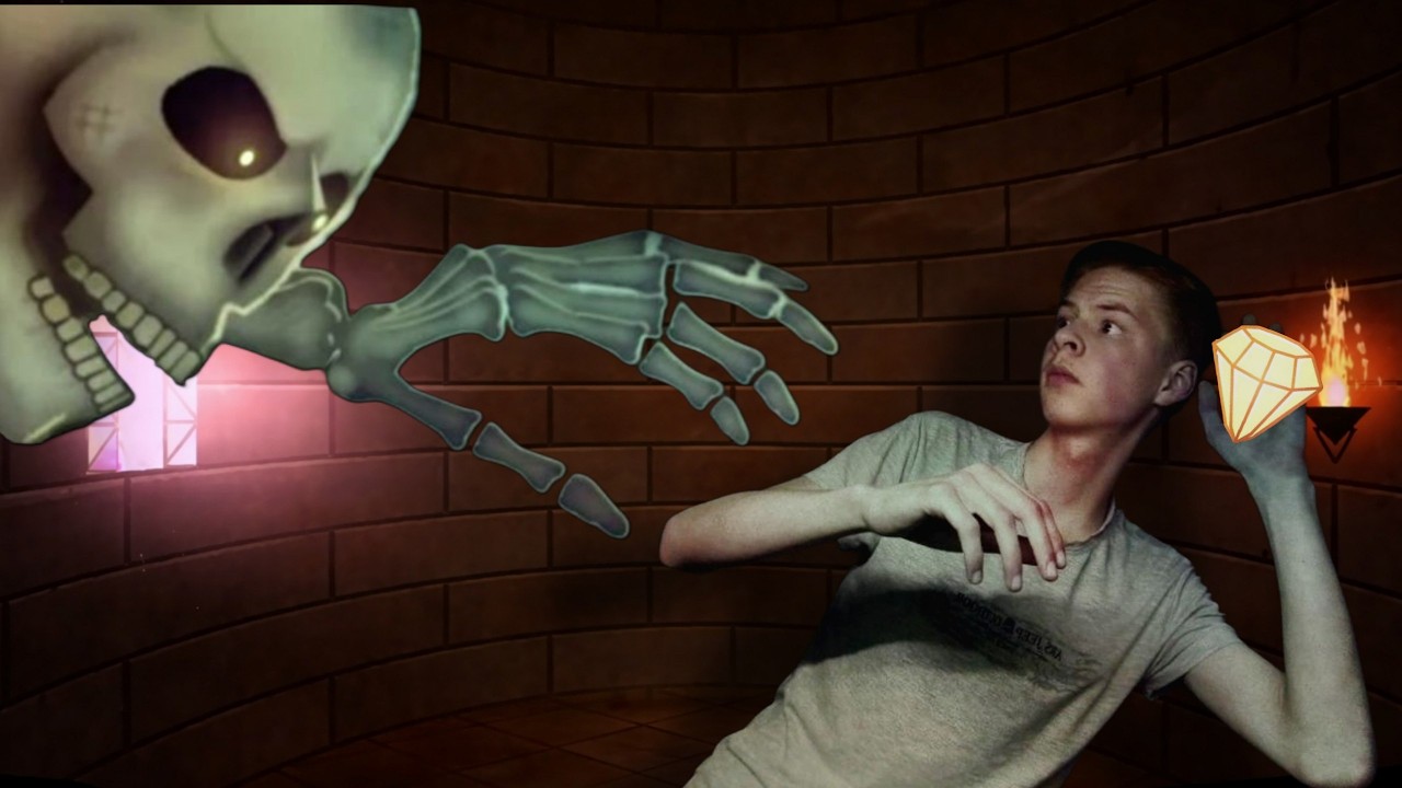 первый medium демон ➜ Skeletal Shenanigans │ Geometry Dash