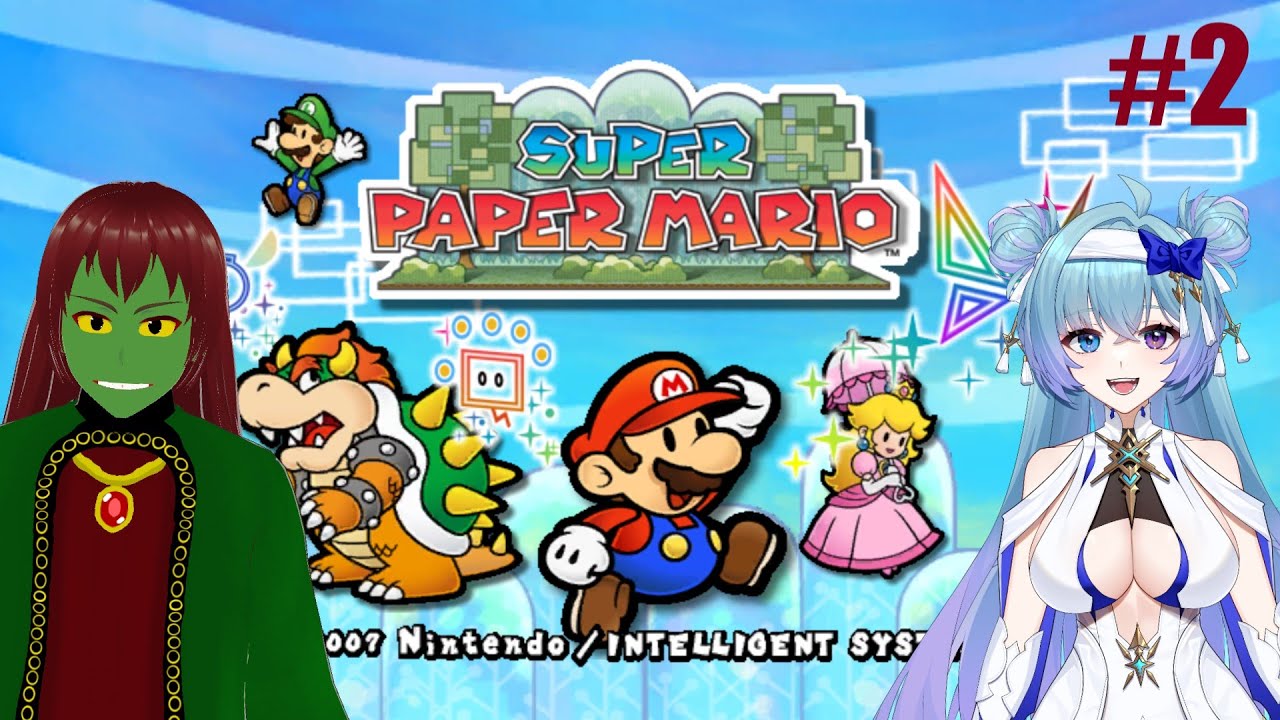 Super Paper Mario w/ Misaki stream 2: hi-technicaaaal!