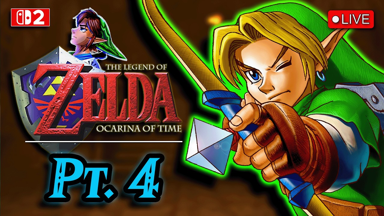 The Legend of Zelda: Ocarina of Time Playthrough (Part 4) - Fire Temple!