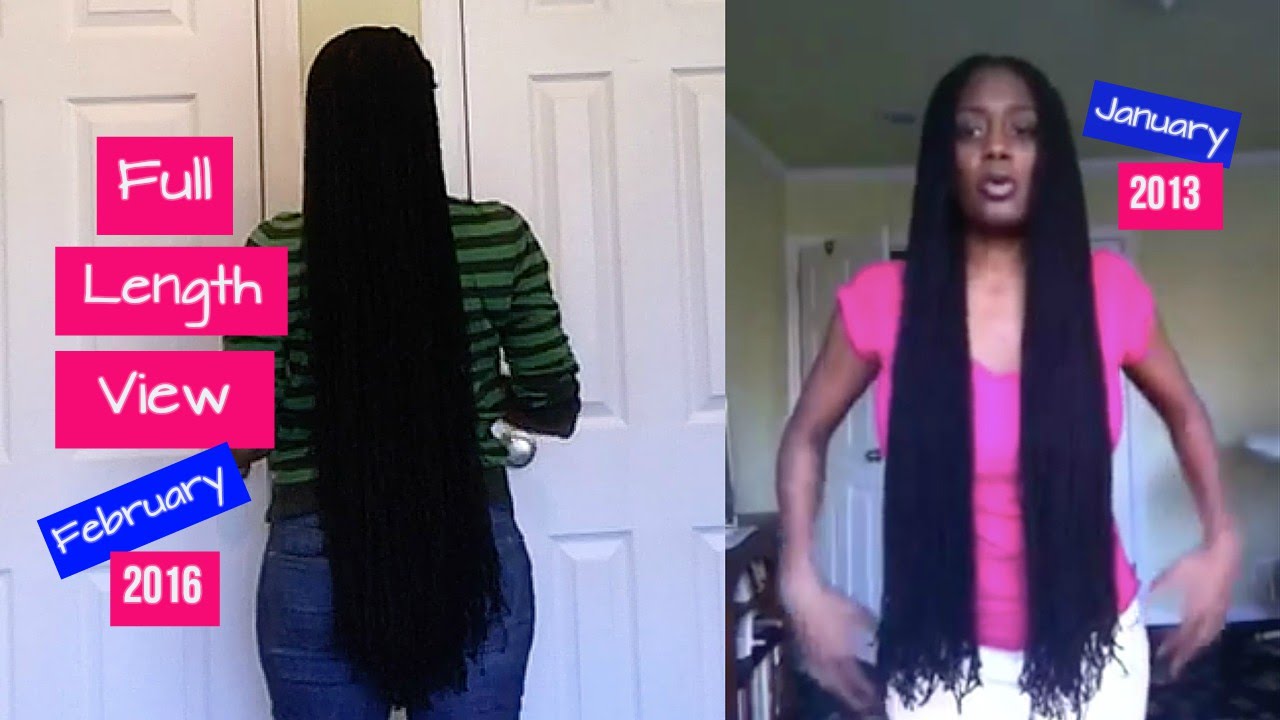 Sisterlocks Full Length View (13.5 years Loc'd)
