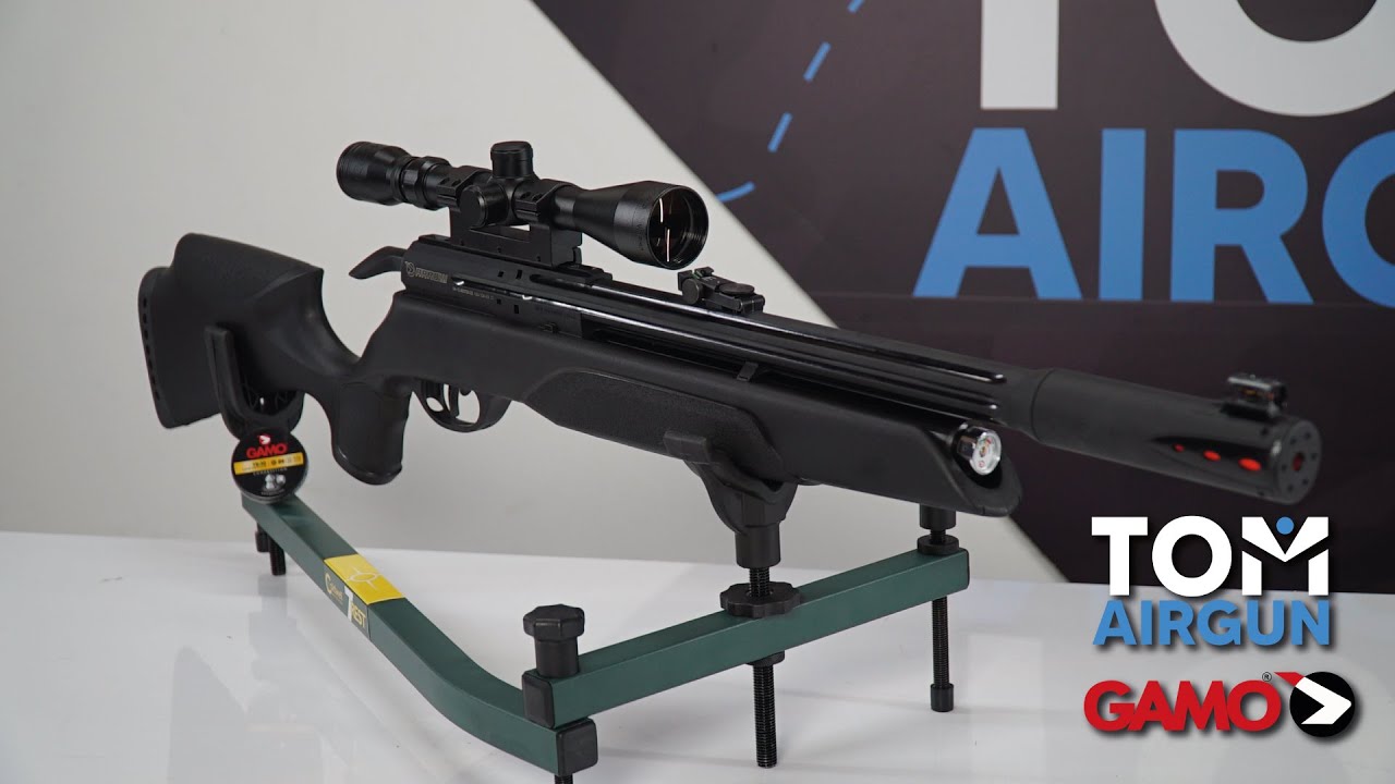Présentation et test de la nouvelle Carabine Arrow PCP Gamo 19.9 joules ! On explose des canettes !