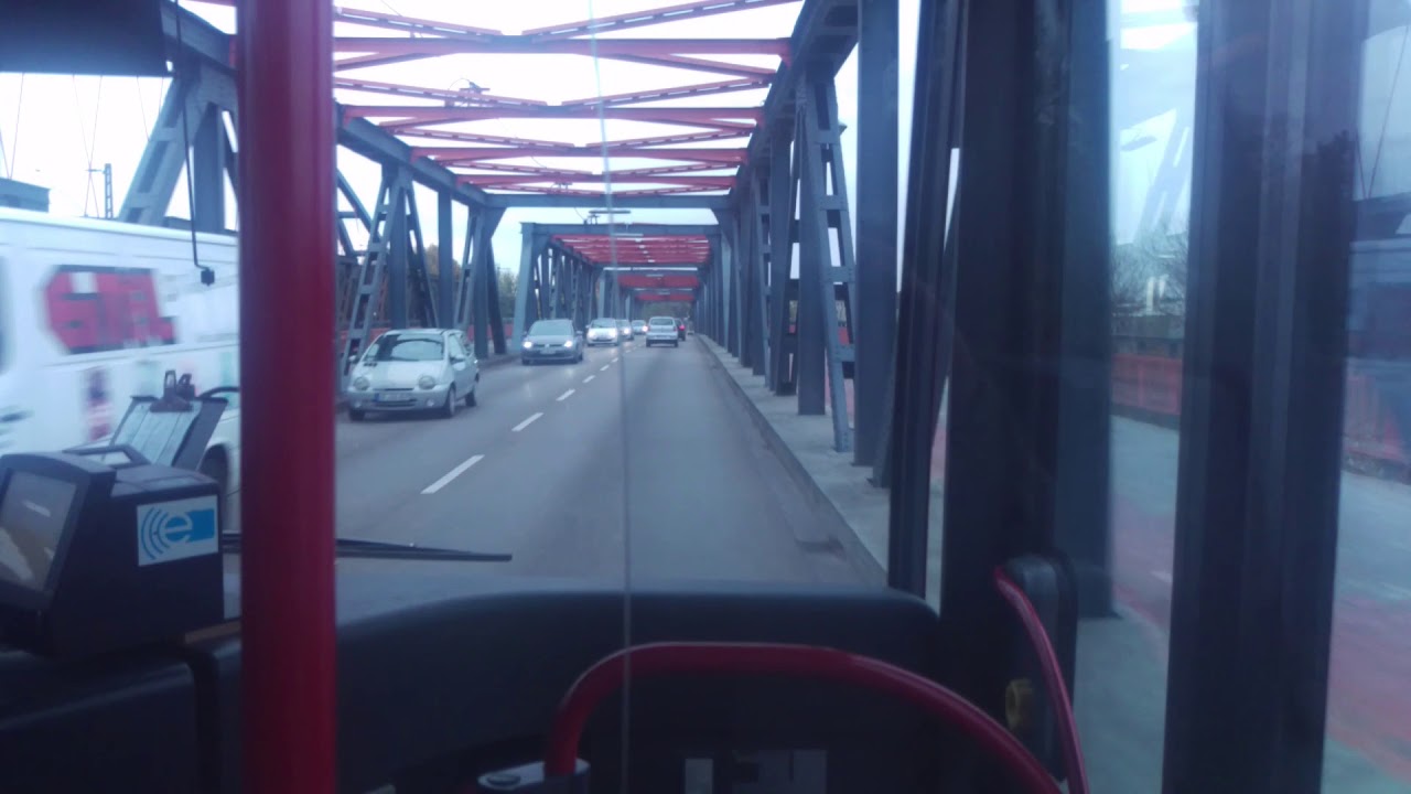 HSB Bus Mitfahrt auf Linie 4 Von Fritz-Erler-Str bis Nußallee Teil 2 bis 3