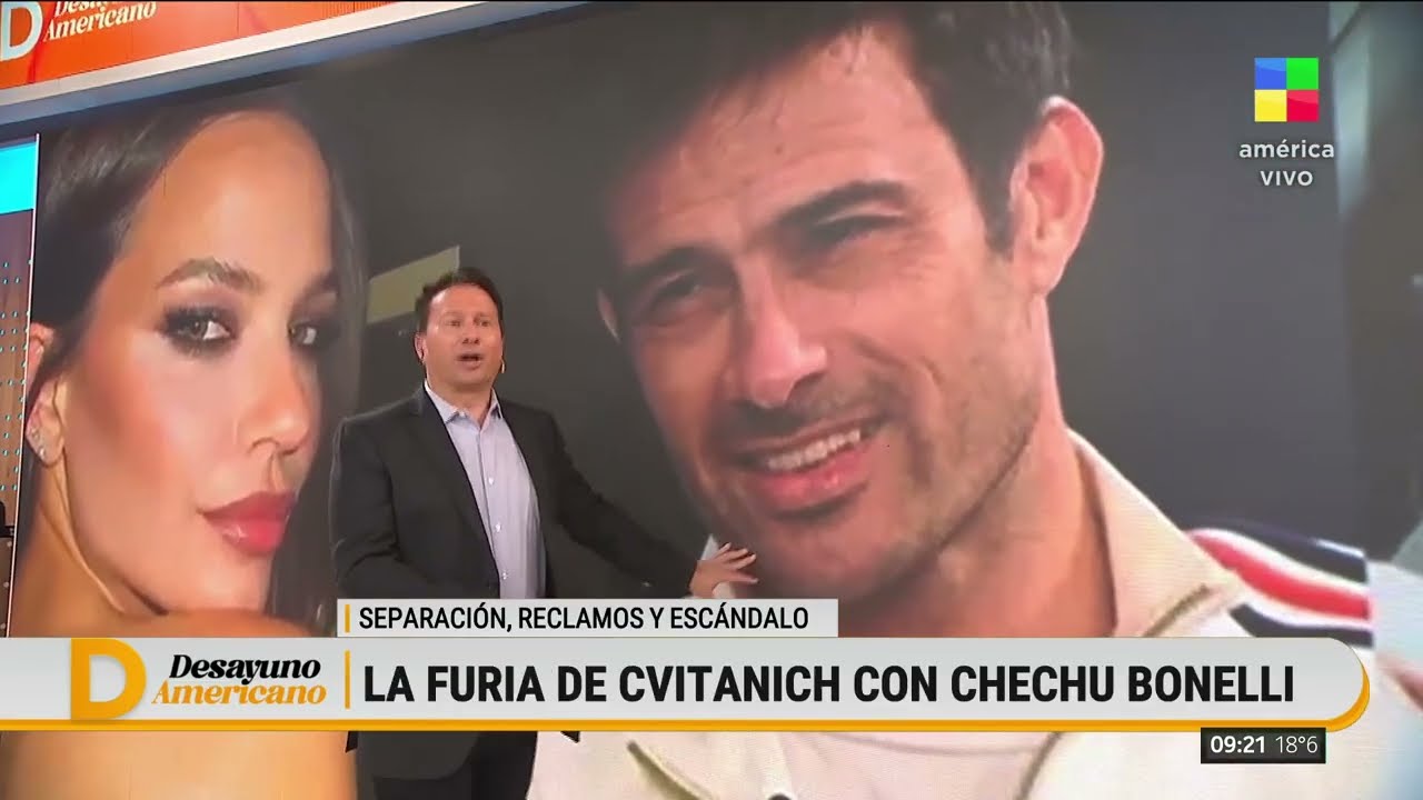 Chechu Bonelli y Darío Cvitanich: separación, redes y polémica