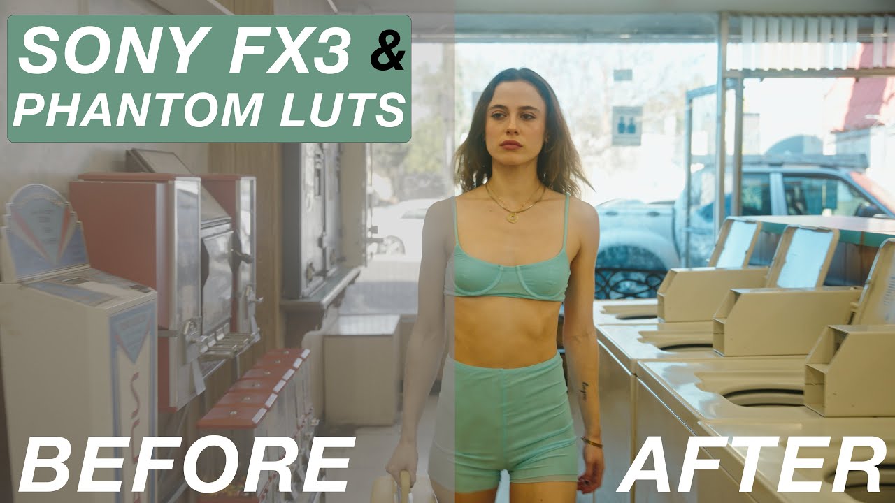 My Color Grading Workflow with the Sony FX3 & Phantom LUTs | Color Grading Tutorial