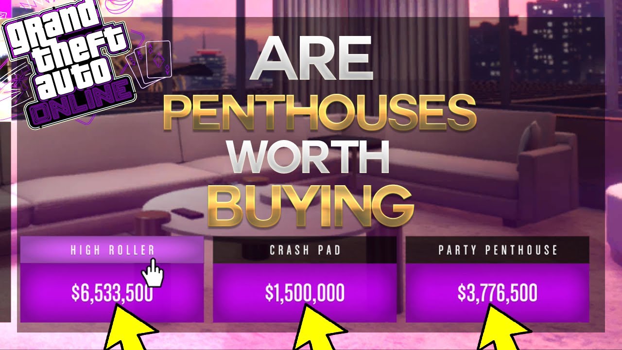 Gta Online ARE PENTHOUSES! Worth Buying? (GTA 5 Diamond Casino & Resort)