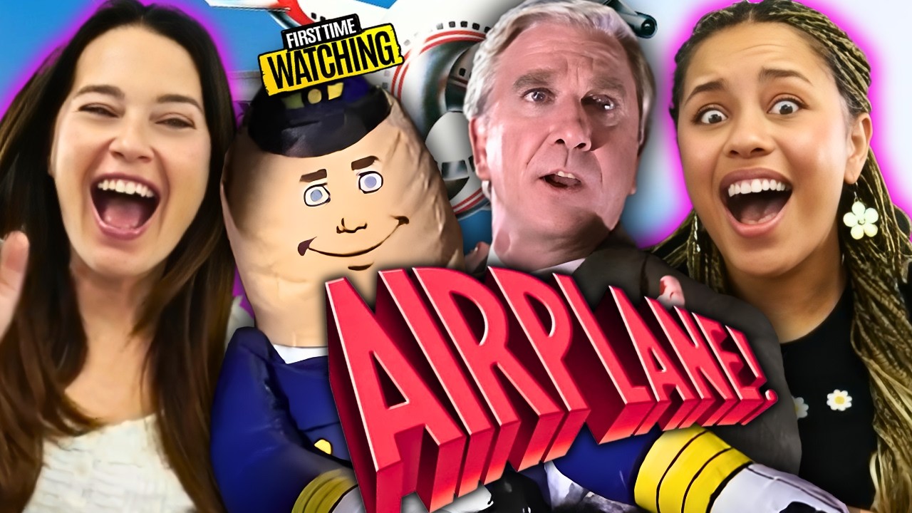 AIRPLANE! (1980) Movie Reaction | First Time Watching Leslie Nielsen Comedy Classic!