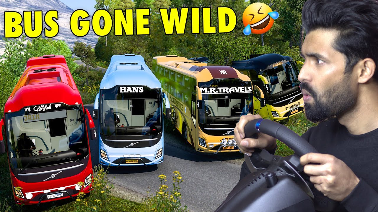 Volvo 9600 Madness on Dangerous Hills! 😱🚌 - Euro Truck Simulator 2