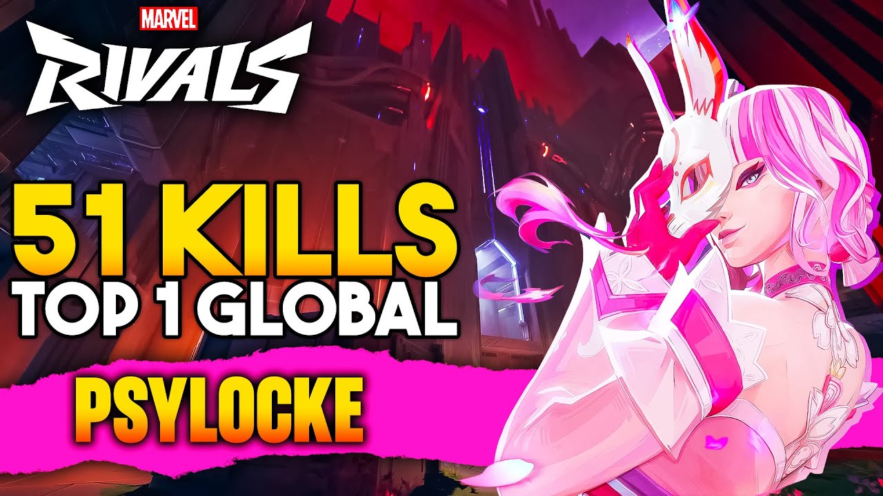 51 KILLS with PSYLOCKE?! 🦋 MARVEL RIVALS Eternity Rank Masterclass ! (Scraftty)