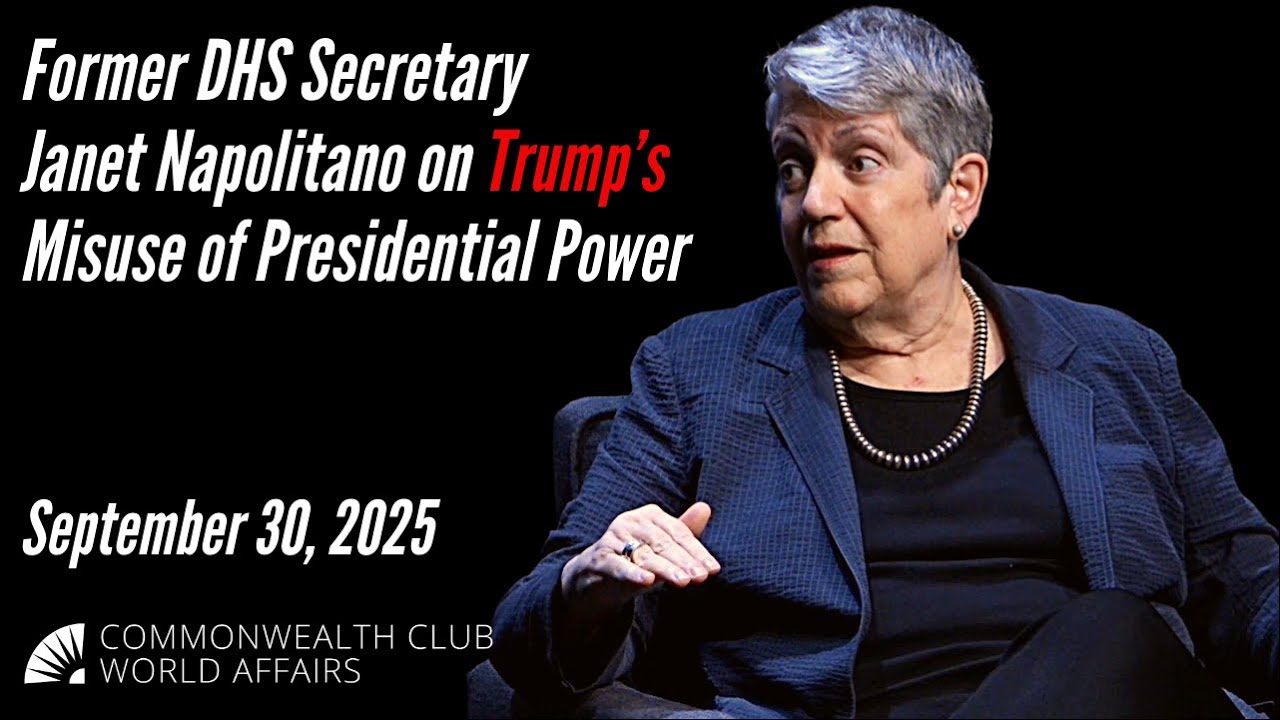 Former DHS Secretary Janet Napolitano on Trump&rsquo;s &ldquo;Misuse of Presidential Power&rdquo;