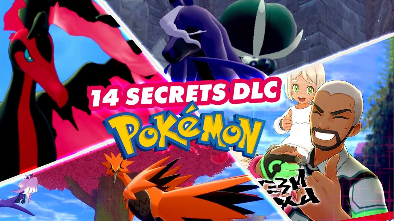 LES SECRETS et POKÉMON CACHÉS du DLC POKÉMON COURONNEIGE !