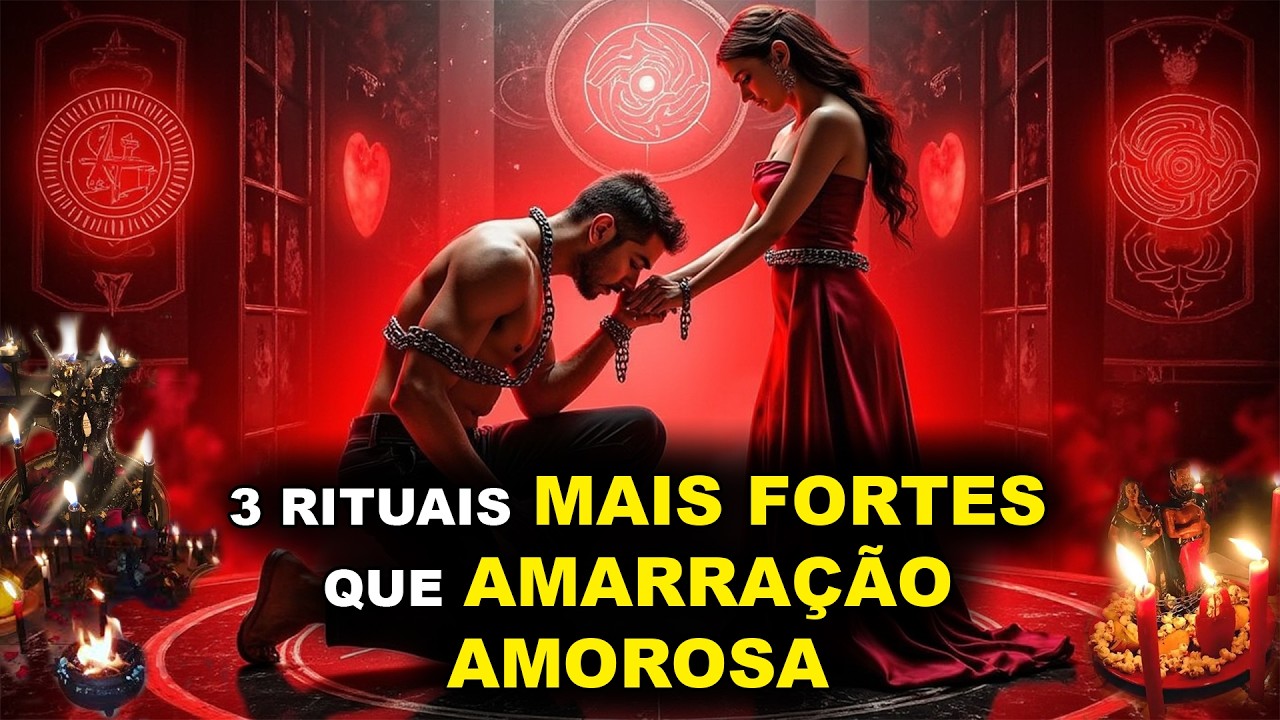 3 Rituais MAIS FORTES que Amarração Amorosa