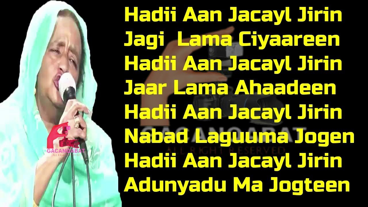 SEYNAB CIGE, JAALALEEY LYRICS