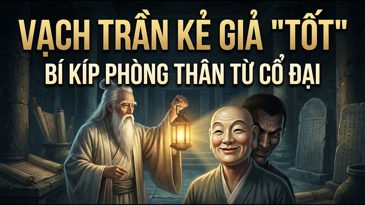 CỔ NHÂN DẠY: Lộ diện bộ mặt Giả Tạo của kẻ Tốt Bụng, Những chiến lược tự bảo vệ bản thân từ thời Cổ