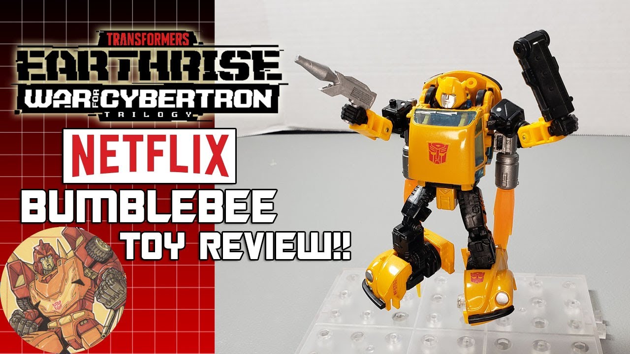 Transformers War For Cybertron Netflix Bumblebee Toy Review
