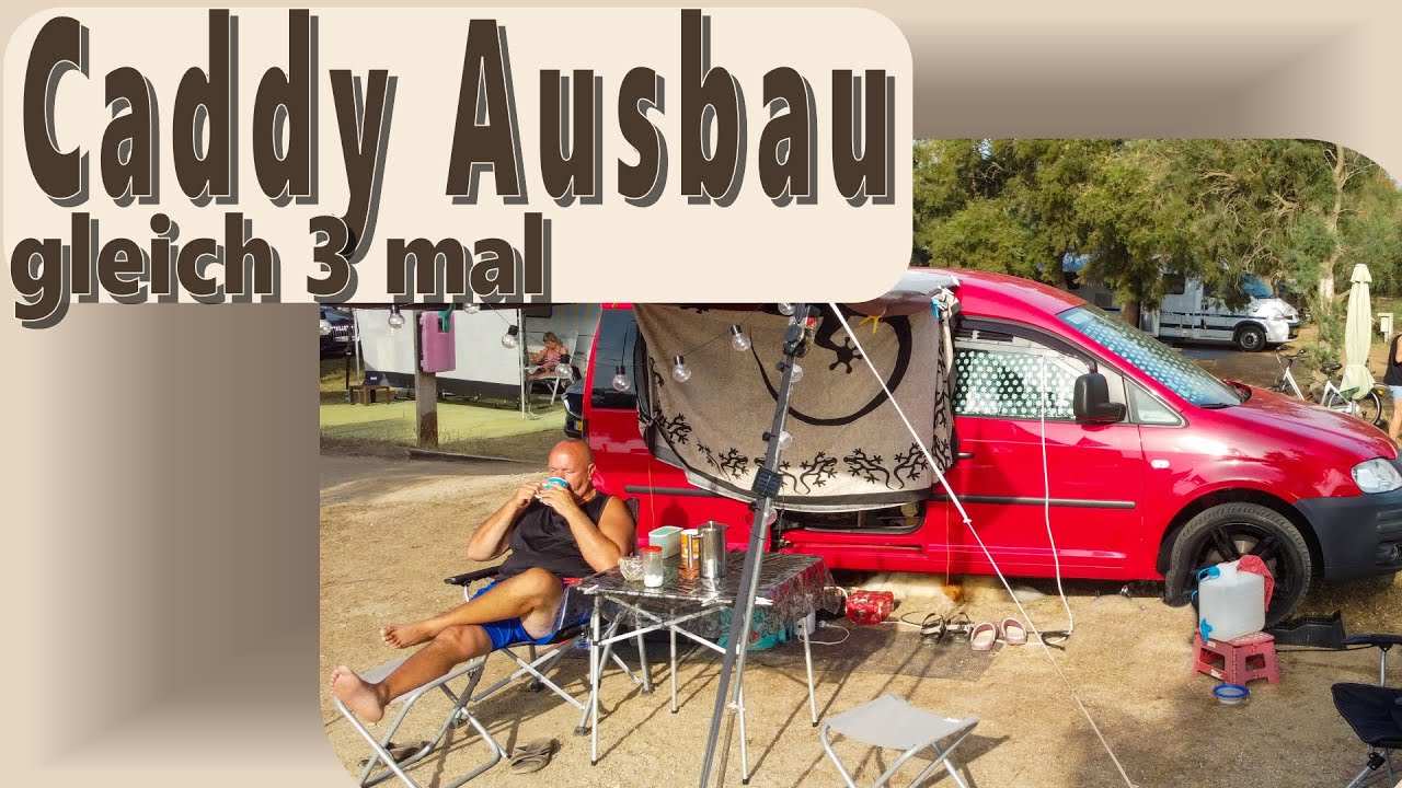Minicamper der Luxusklasse - Genialer Ausbau  VW Caddy Camper