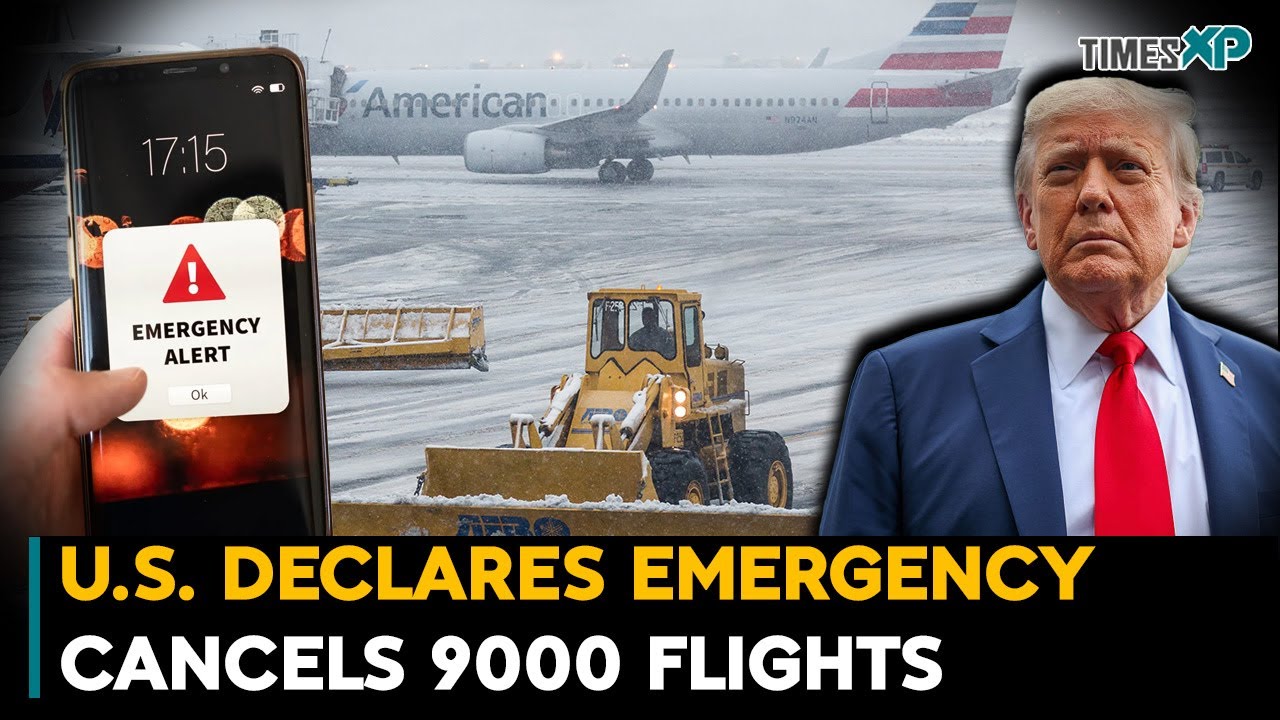 U.S. Declares Emergency, Cancels 9000 Flights| Indians In The U.S.