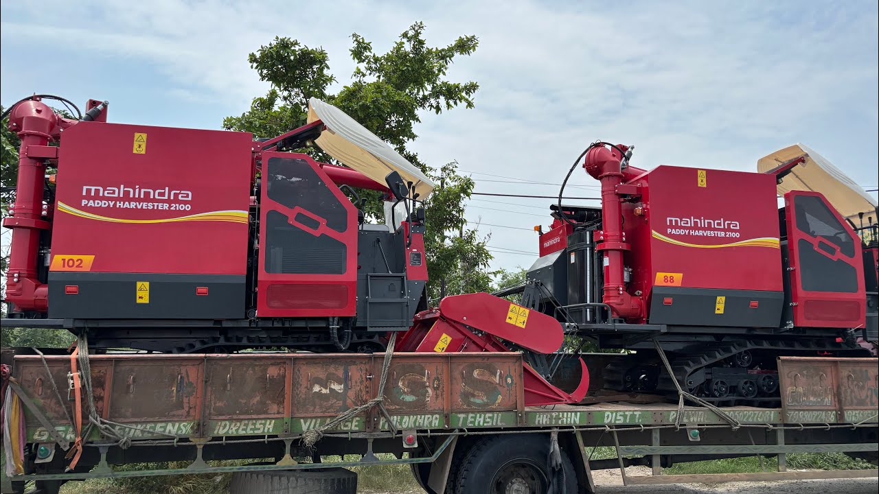 New Mahindra Multicrop Harvester 2100 88HP & 102 HP in Gohana Haryana Cont no 83078 37606 Parveen 