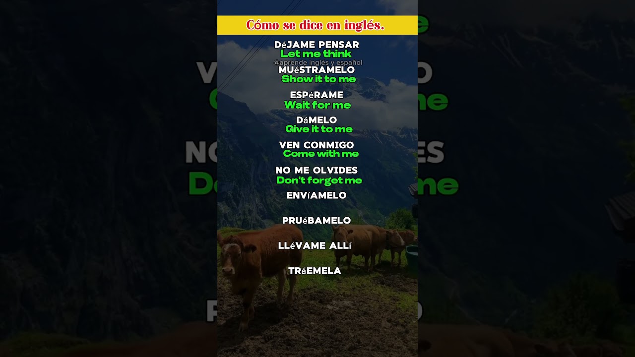Pract&iacute;ca ingl&eacute;s #practicaingles #englishlanguage #inglesonline #cursodeingles #englishlearning