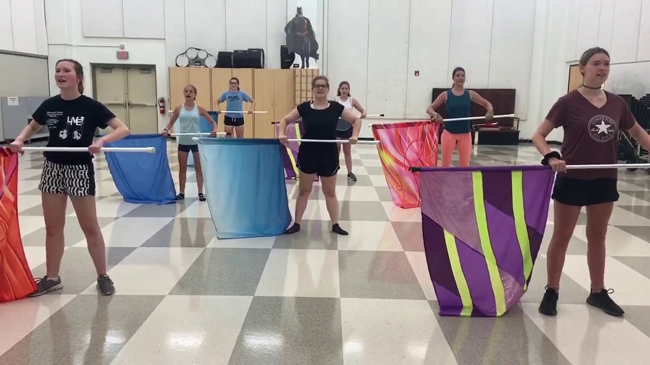 WCHS Color Guard - Fight Song