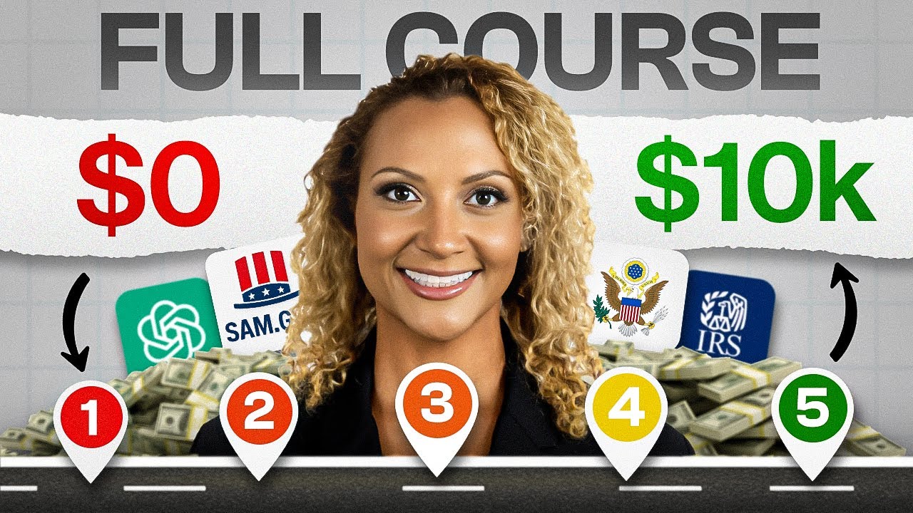 FREE Government Contracting Course For Beginners | $0-$10k/mo Step by Step