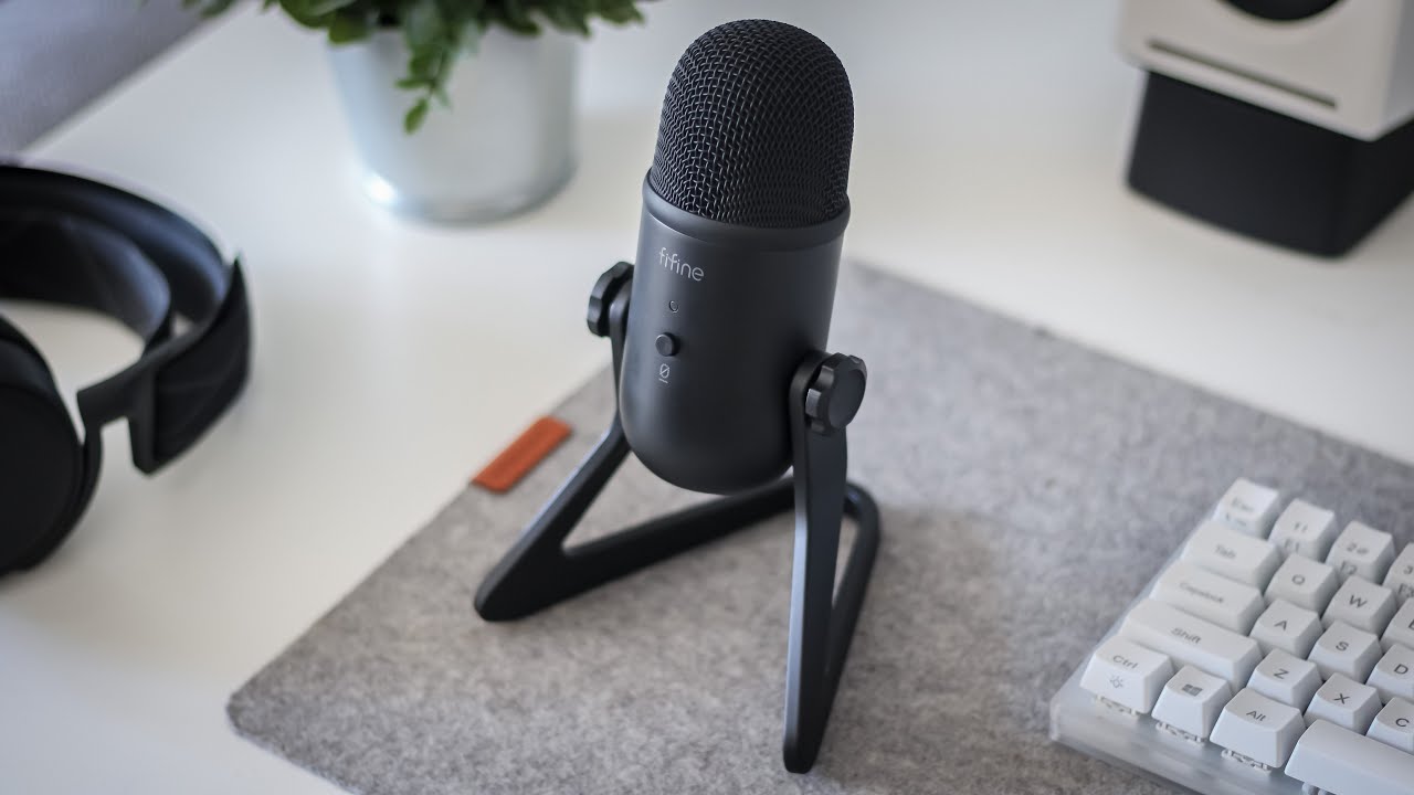 Fifine k678 Usb Microphone Review - Unboxing + Soundtest