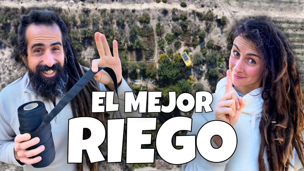 💁‍♂️Cómo poner un riego exudante, así ponemos EL MEJOR RIEGO PARA EL HUERTO👨‍🌾