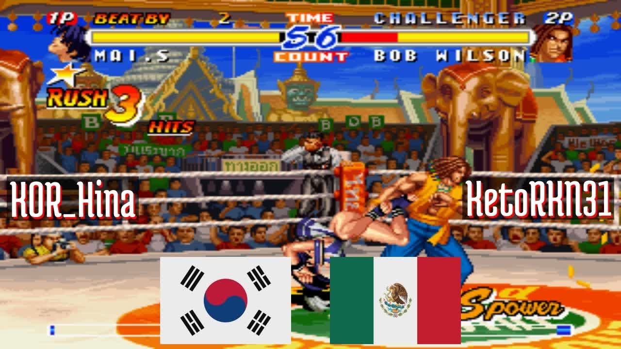 @rbff2h: KOR_Hina (KR) vs KetoRKN31 (MX) [Real Bout Fatal Fury 2 rbff2 Fightcade] Jul 16