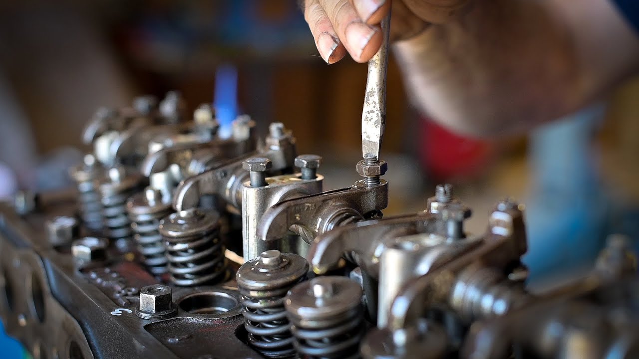 Old Rusty , Engine rebuild  : Rockers and valve clearance
