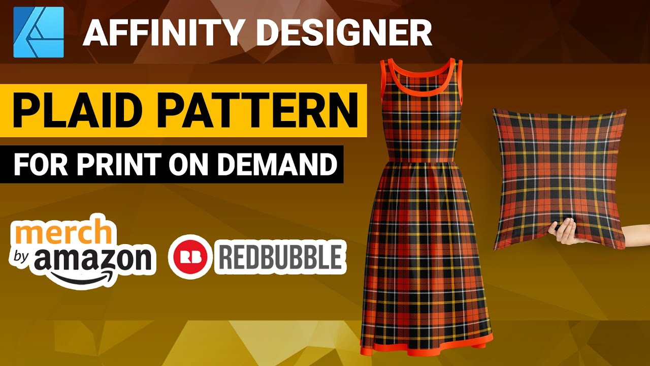 Affinity Designer | How to Create a Plaid Pattern