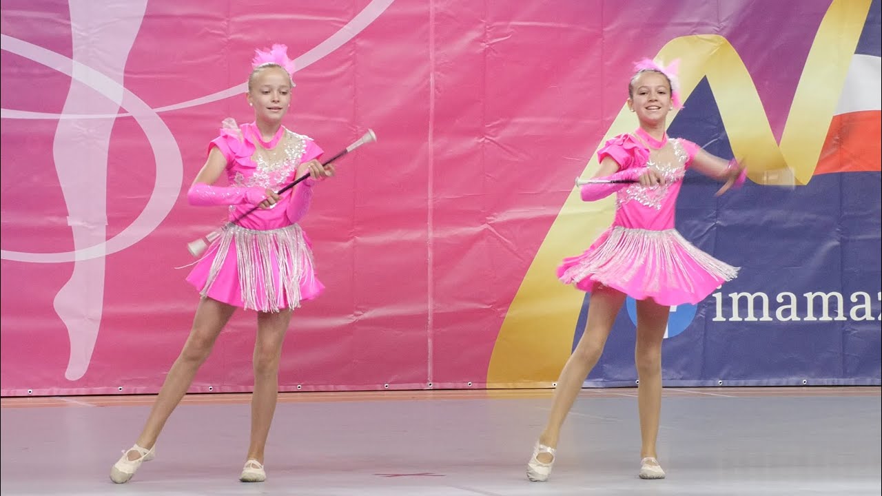 Majorettes Gracja Stara Wieś  - DUO TRIO BATON - Kędzierzyn Koźle 2024