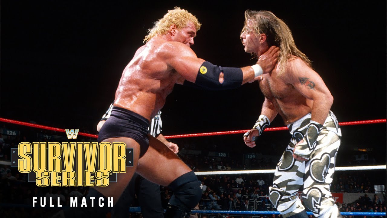FULL MATCH: Shawn Michaels vs. Sycho Sid – WWE Title Match: Survivor Series 1996