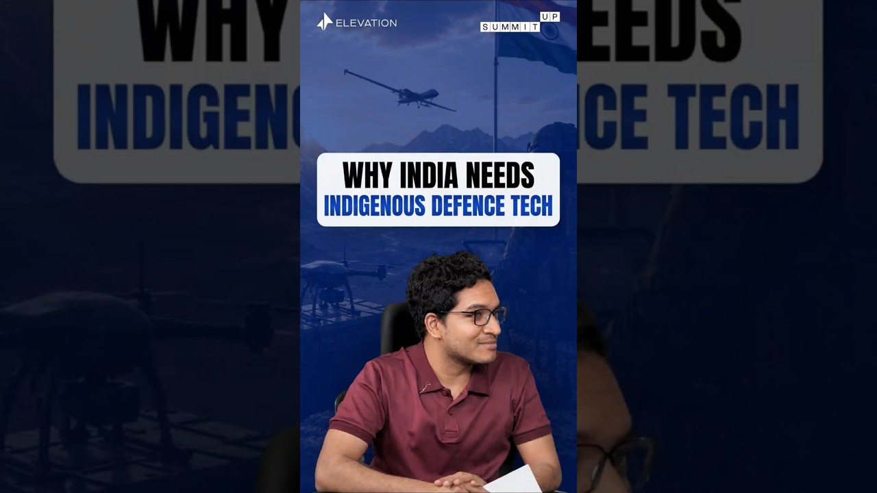 Why India Needs Indigenous Defence Tech #startups #investment