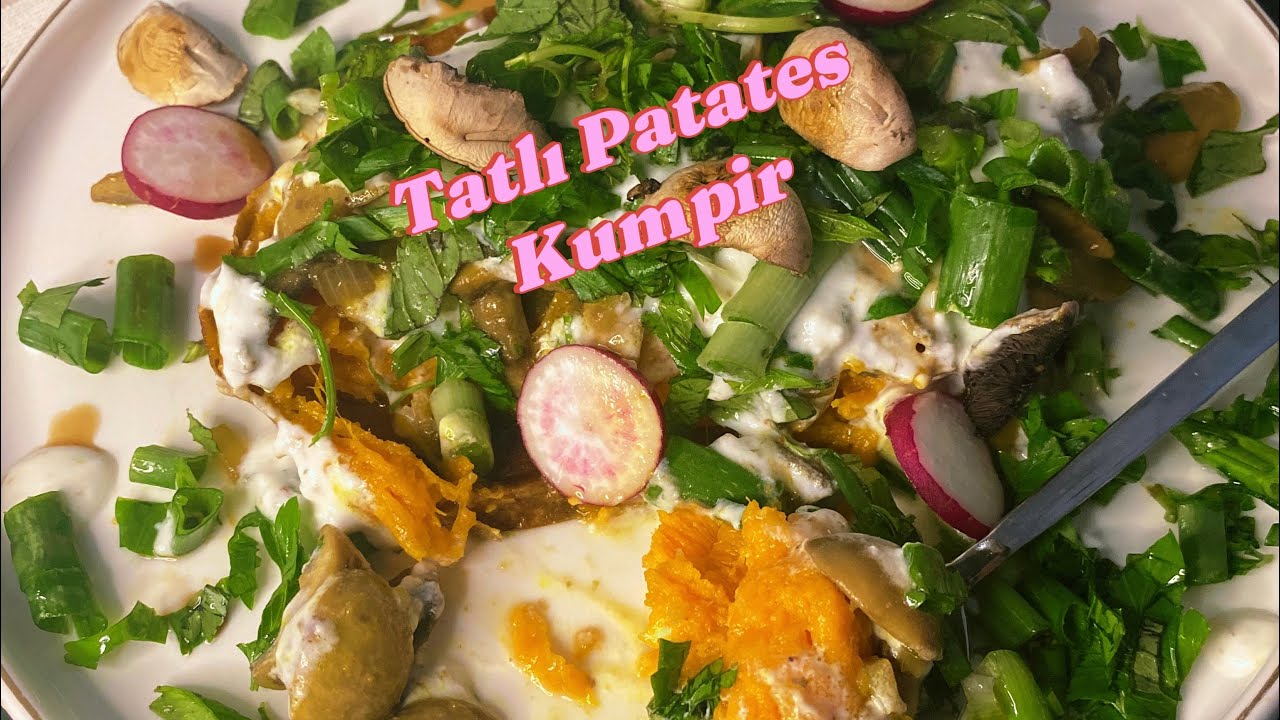 Tatlı patates hiç bu kadar güzel olmadı 🤤