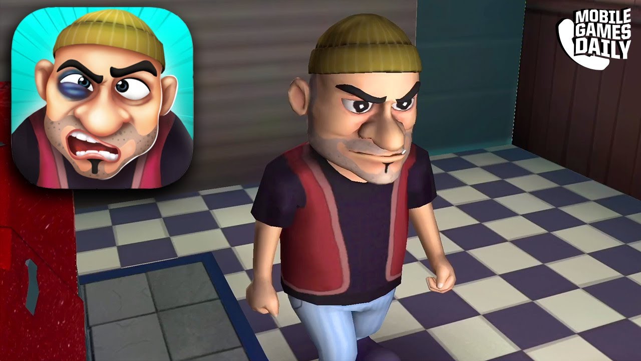 SCARY ROBBER HOME CLASH - All Cutscenes (iOS, Android)