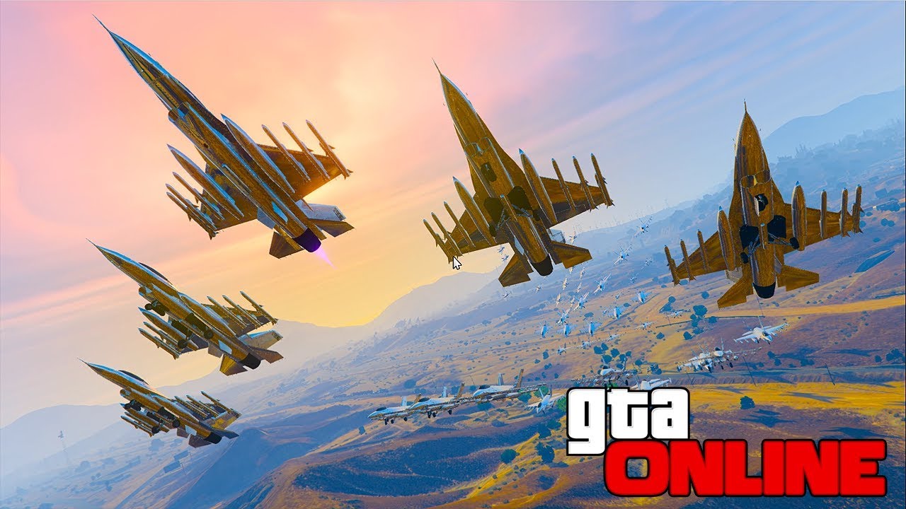 MODDED JETS & RUSSIAN BUSTED! || GTA 5 Online || PC (Funny Moments)