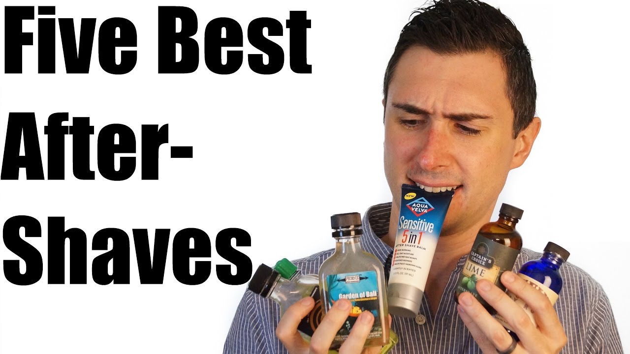 Five Best Aftershaves For Men!