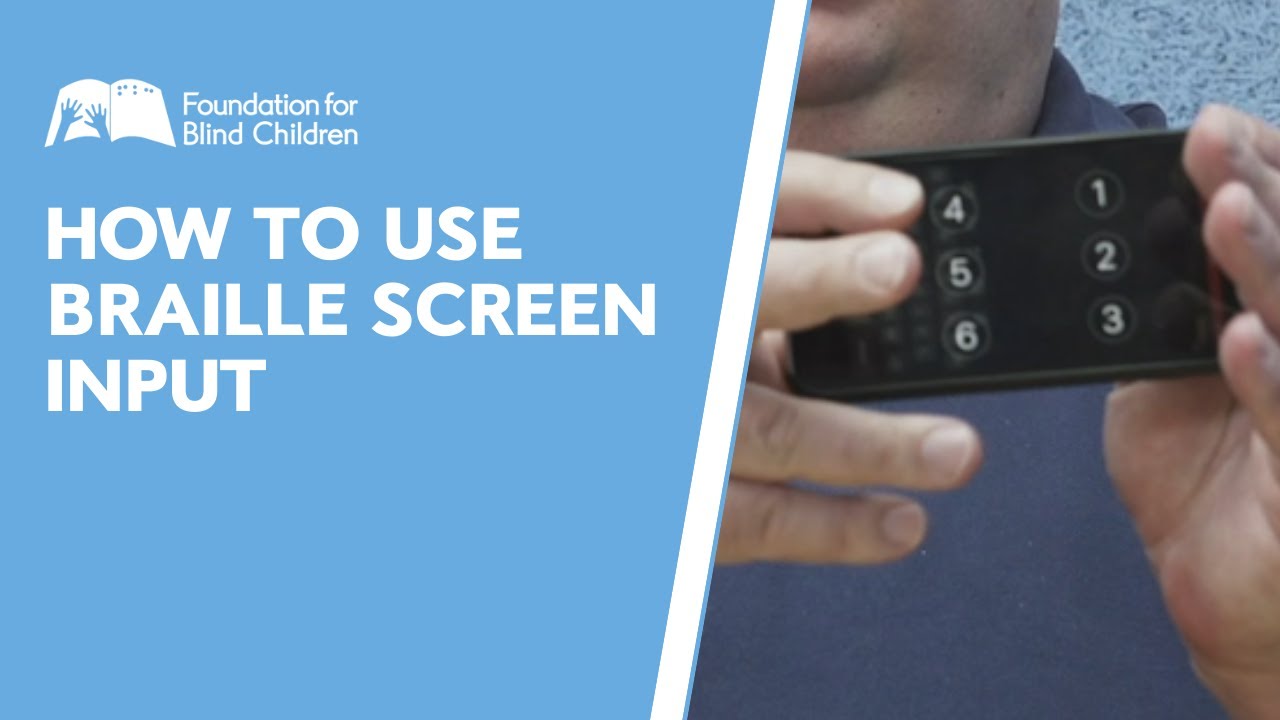 How to Type in Braille on an iPhone | Assistive Technology Tip