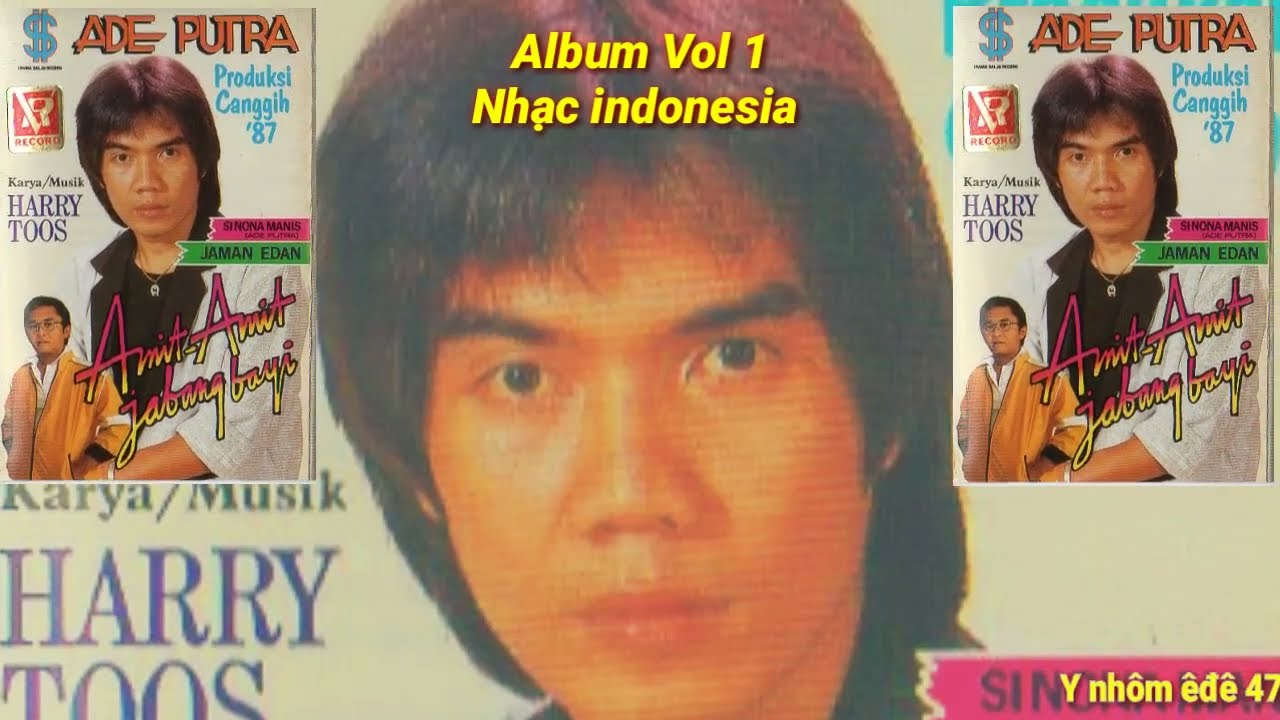 Nhạc Indonesia Album vol 1 hay nhất thập niên 80/90// video lyrics @ Y nhôm êđê 47