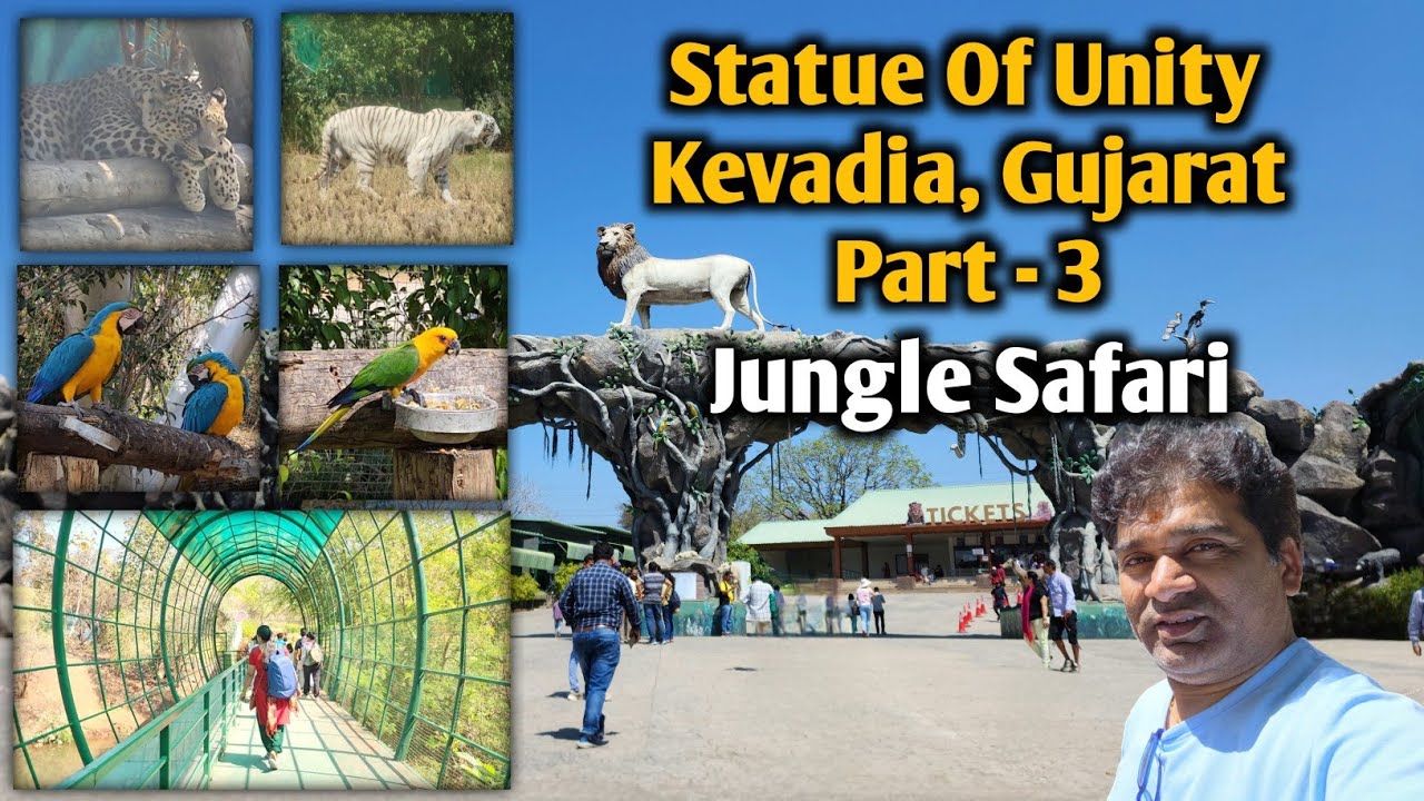 Statue Of Unity Gujarat ! Statue Of Unity Jungle Safari ! Sardar Sarovar Dam