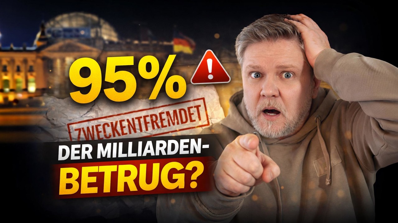 95% ZWECKENTFREMDET?! Der Milliarden Skandal von CDU und SPD fliegt auf!