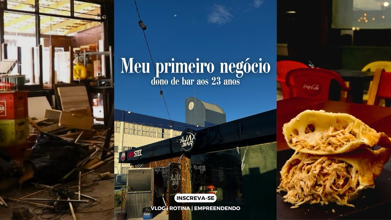 Abri um Bar como meu primeiro negócio | Veja como é