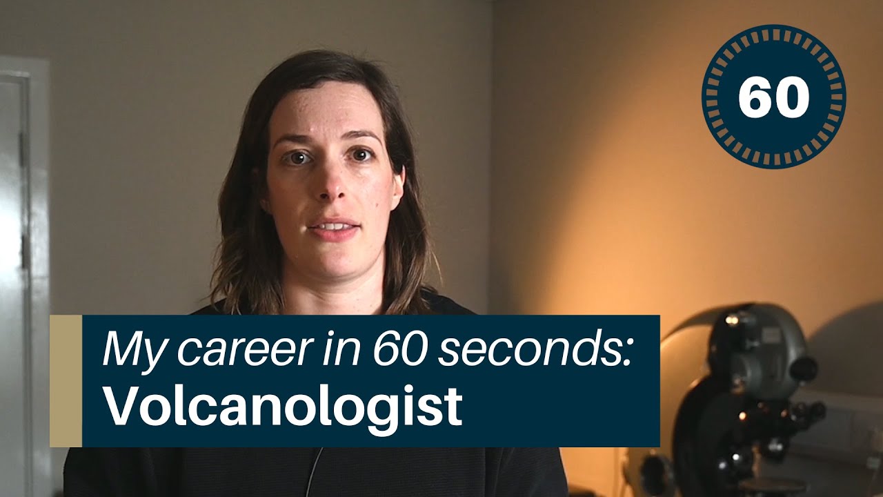 Dr Samantha Engwell, Volcanologist | My Career in 60 Seconds ⏲️