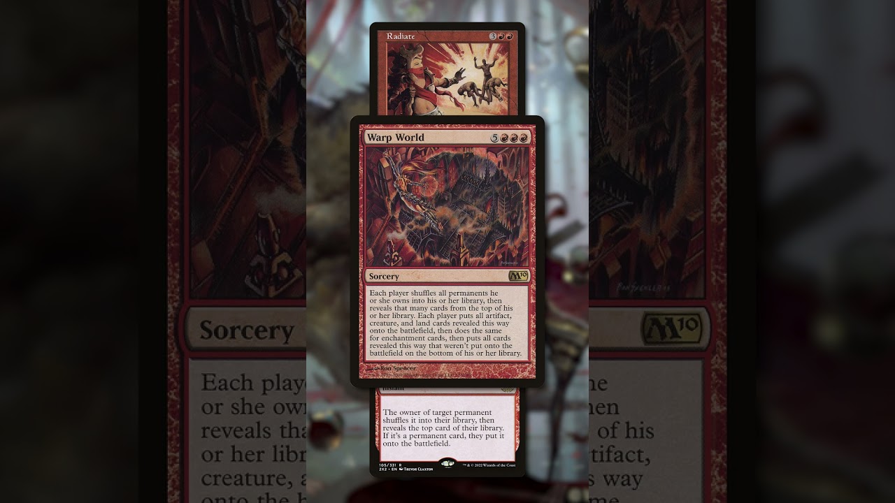 Thirsty for Chaos? Try Radiate and Chaos Warp! #mtg #shorts #edh