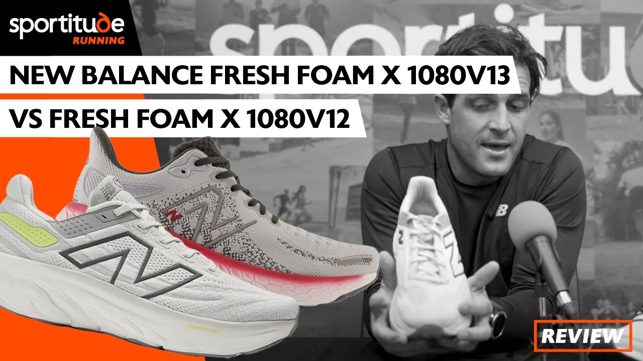 New Balance Fresh Foam X 1080v13 vs v12 Comparison Shoe Review | Sportitude Running 2023