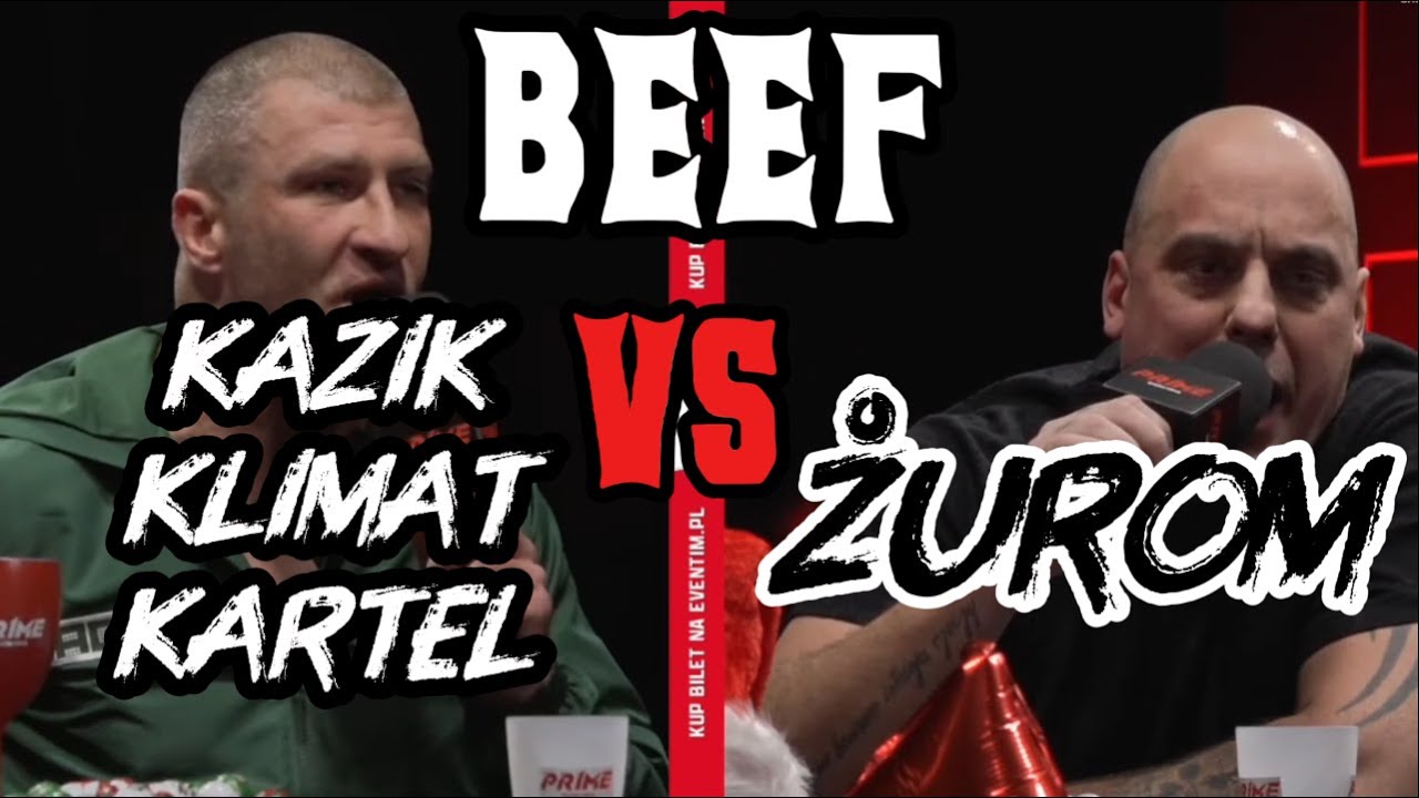 BEEF ŻUROM VS KAZIK KLIMAT KARTEL (KONFERENCJA PRIME SHOW MMA 15)
