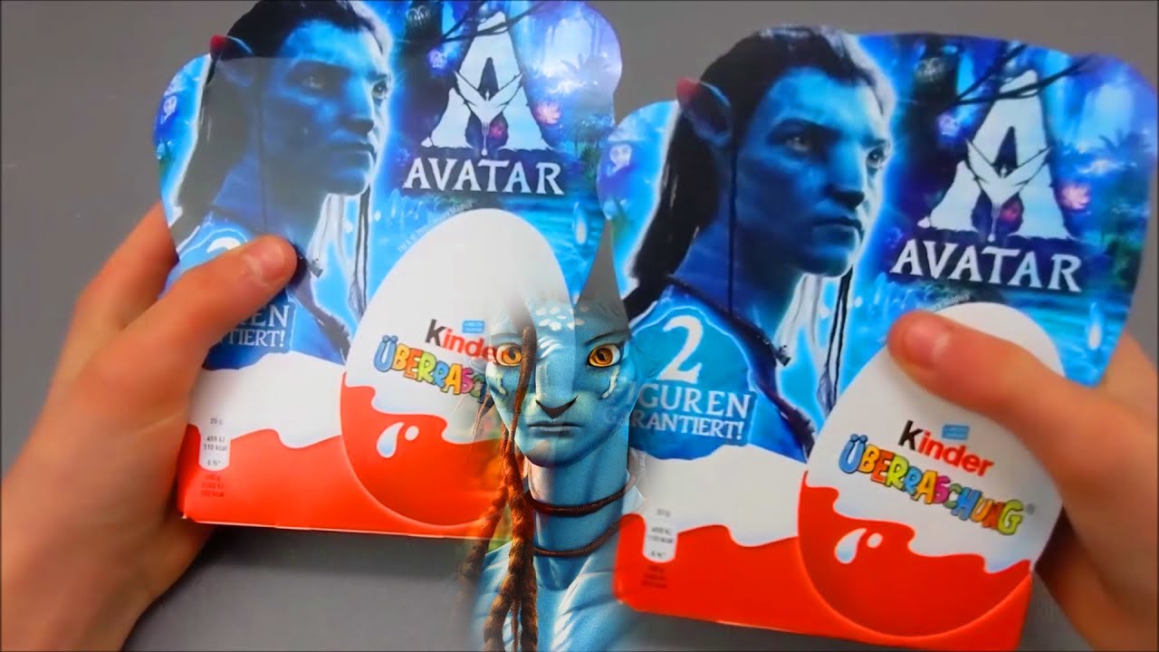Unboxing Kinderüberraschung Ü-Eier Avatar